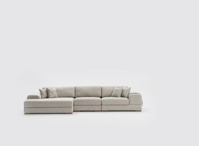 Ecksofa L Form Wohnlandschaft Luxus Grau Sofa Couch Modern Möbel